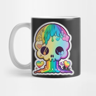 Cringe Skull - Sticker Mug